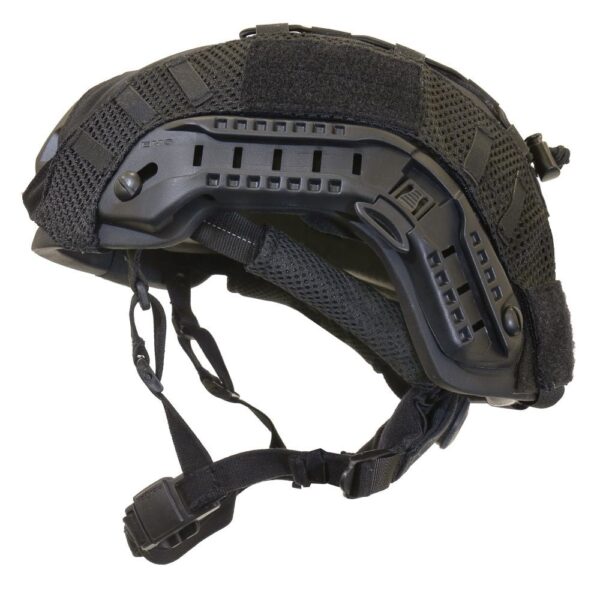 Nexus Black SF M3 Helmet with Rails, NVG Shroud, Dialler, Black Helmet Cover
